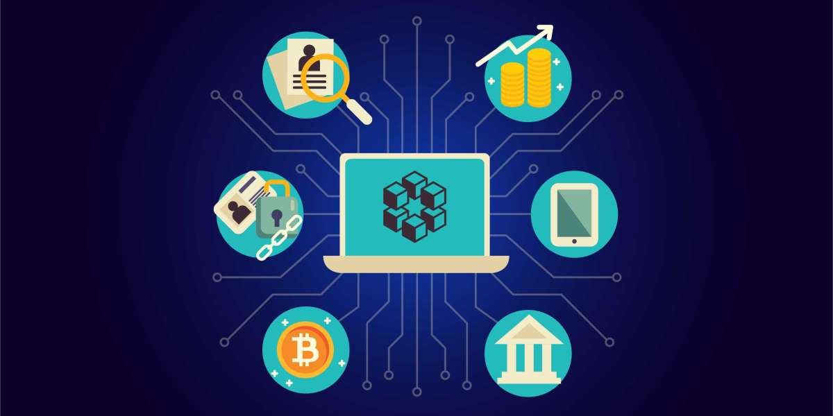 Global Blockchain Market segmented By Component (Platform and Services), By Type (Public, Private, Hybrid), By Applicati