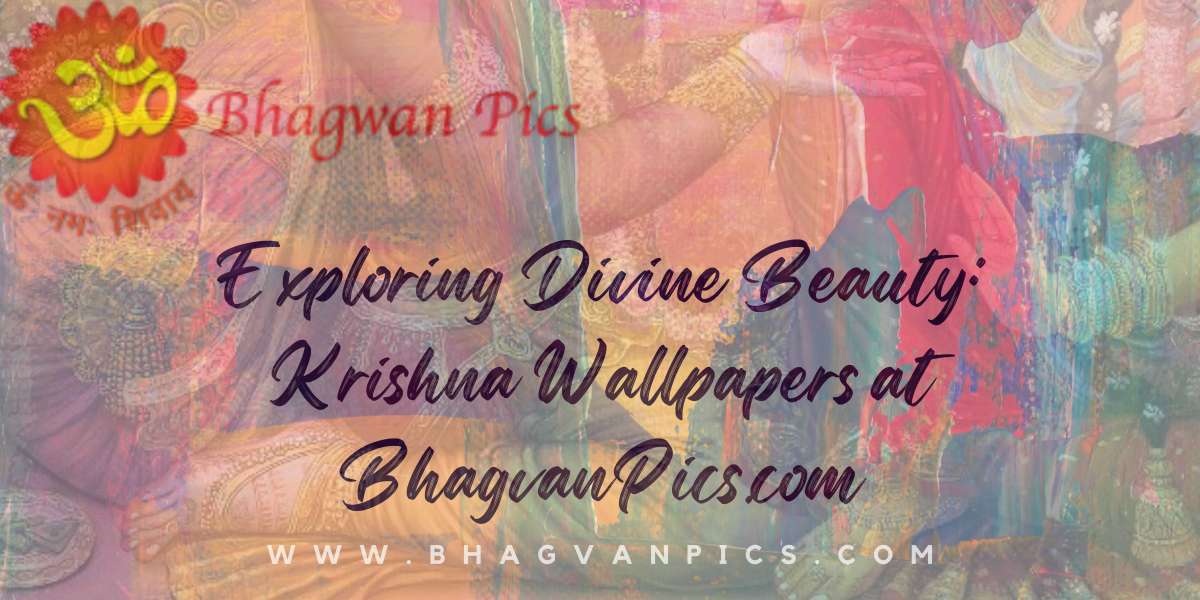 Krishna Wallpapers at BhagvanPics.com: Exploring Divine Beauty