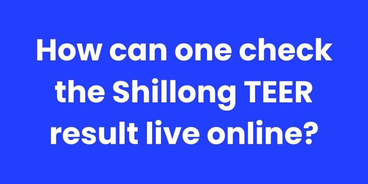 How can one check the Shillong TEER result live online?