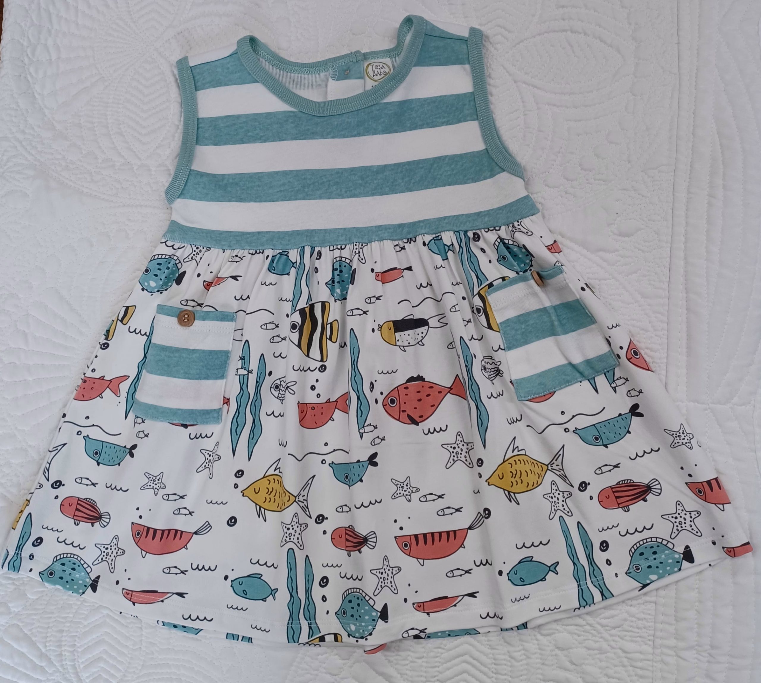 Shop under the sea dress | Barefoot Baby Boutique