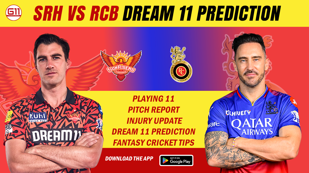 SRH vs RCB, 41st Match of IPL 2024 Dream11 Prediction Today Match | Dream11 Team Today