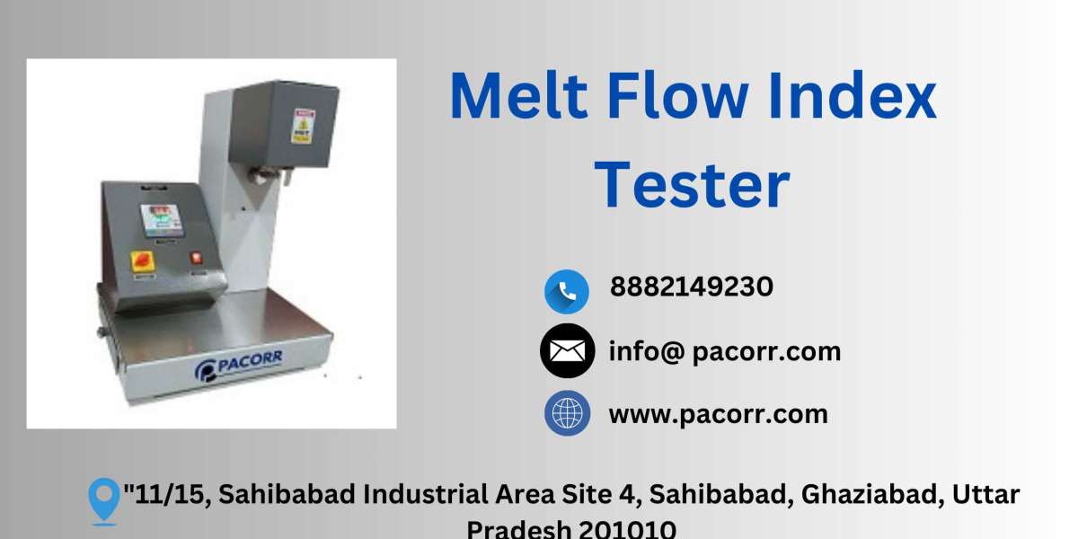 Streamlining Quality Assurance in Plastic Manufacturing with the Melt Flow Index Tester