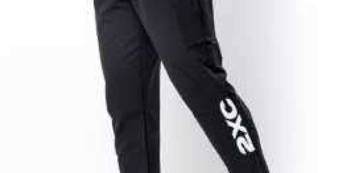 Black sport joggers