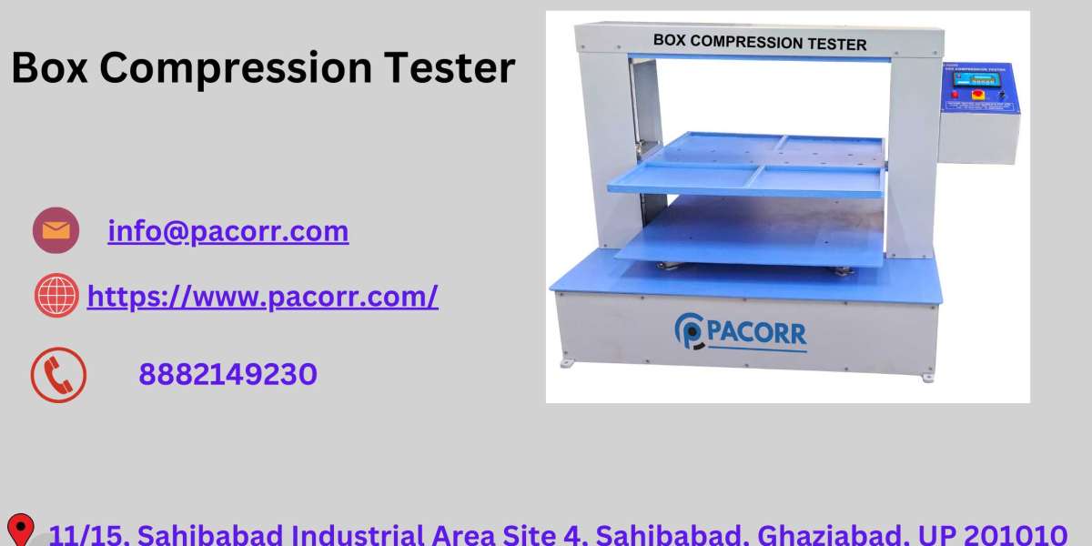 Exploring the Versatility of Pacorr’s Box Compression Tester: A Vital Instrument for Packaging, Shipping, and Transport 