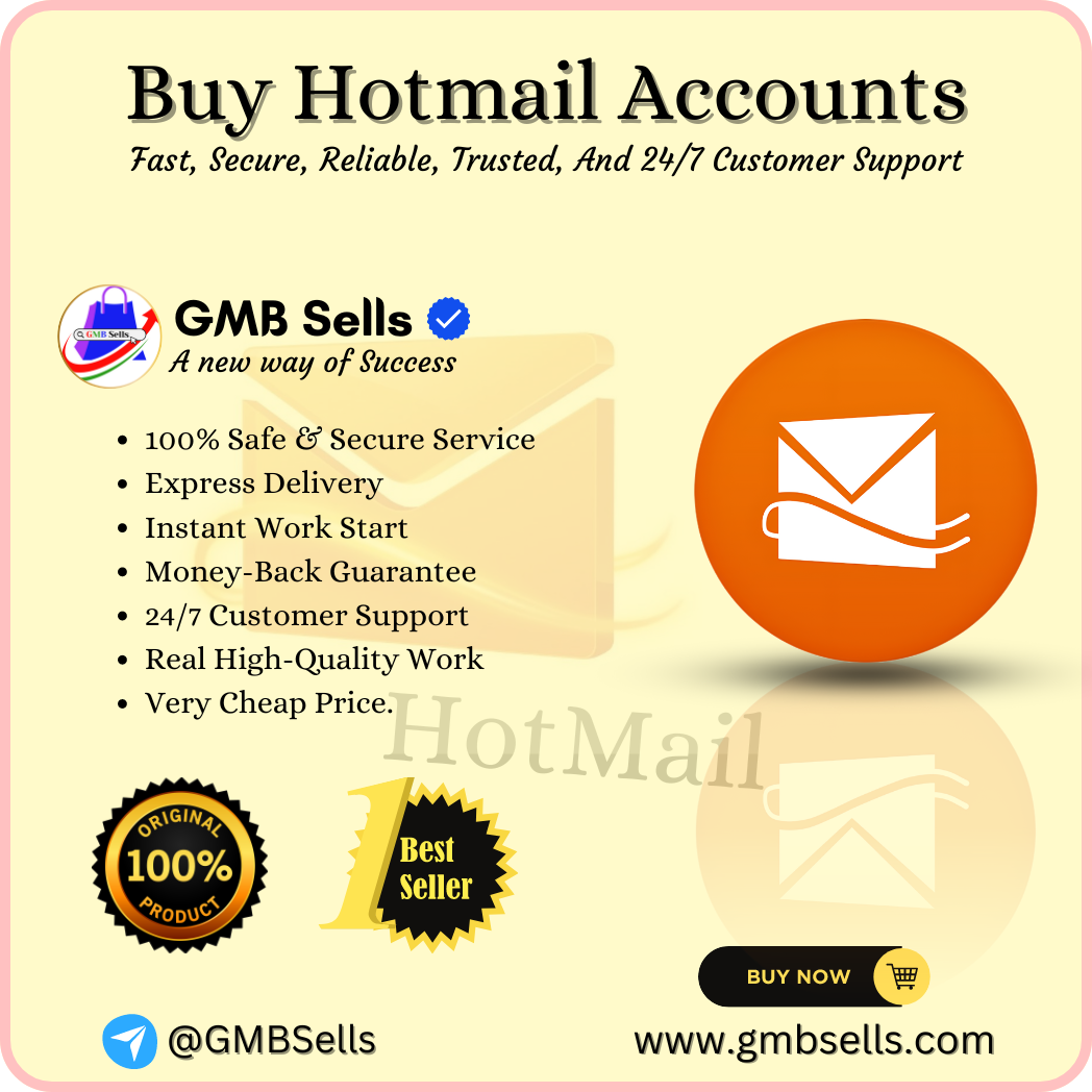 Buy Hotmail Accounts - GMBSells